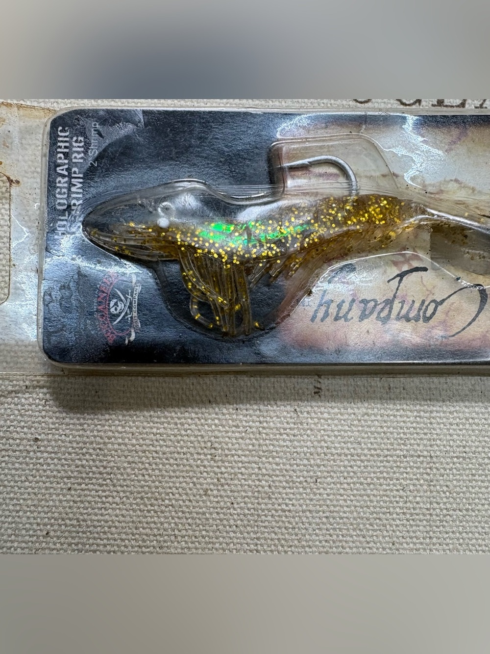 Buccaneer Bait Company Holographic 2” Shrimp Rig•Dead Stock•Spec•Reds•Flounder